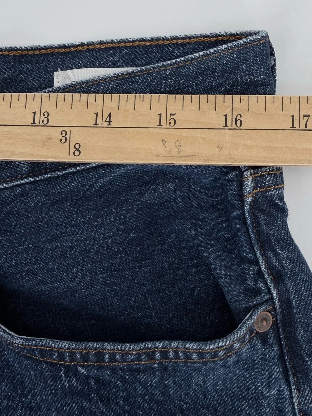 Denim Forum Aritzia The 90s Iggy Lo-Rise Baggy Jeans Dark Wash Size 29